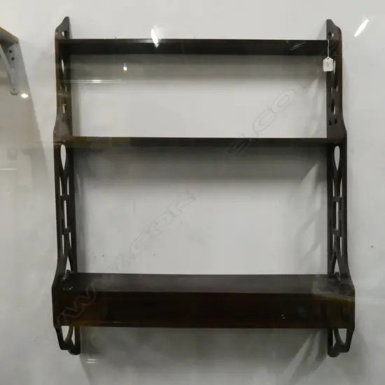 WOODEN WALL SHELF WITH DRAWER, 1000 H 700 W