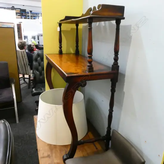 ANTIQUE TIERED TABLE 