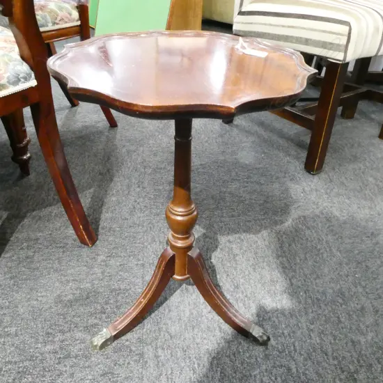 PIE CRUST SIDE TABLE H. 510MM