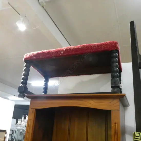 UPHOLSTERED STOOL L. 630MM