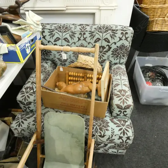 UPHOLSTERED ARMCHAIR