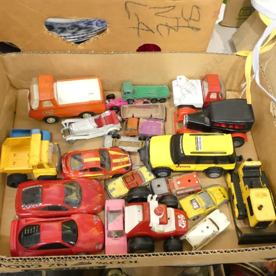 LOT ASST DIE CAST CARS TONKA ETC