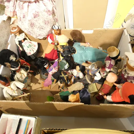 LOT OF ASST COSTUME DOLLS