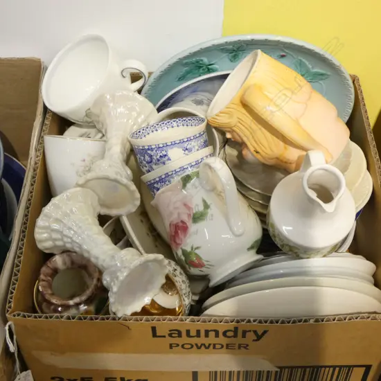 BOX LOT ASST. CHINA ETC