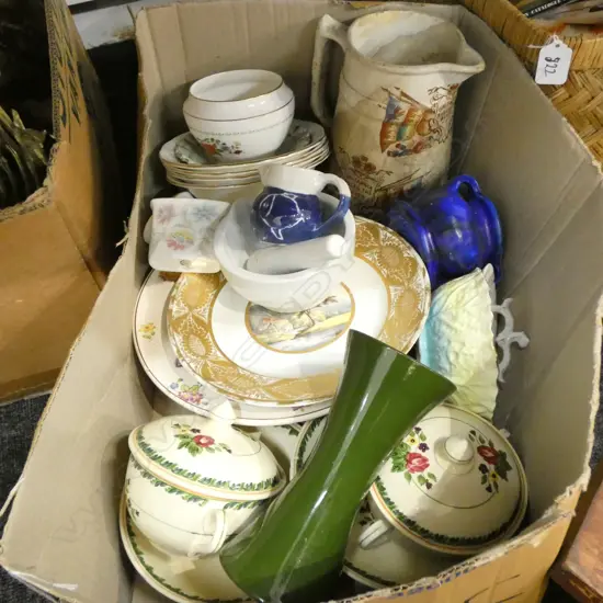 BOX ASSORTED CHINA