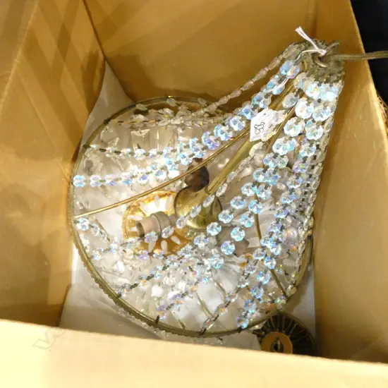 CHANDELIER + CEILING HOOK H. 380MM