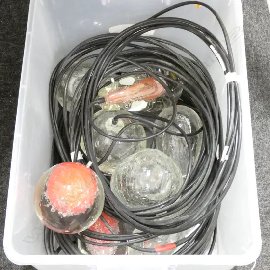 8 CONTEMPORARY DESIGNER HANDBLOWN ART GLASS SUSPENDED LIGHTS...