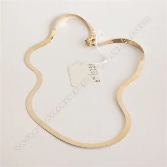14CT GOLD NECKLACE 7gm