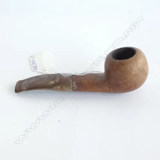 WOODEN & BAKELITE PIPE, L. 120MM