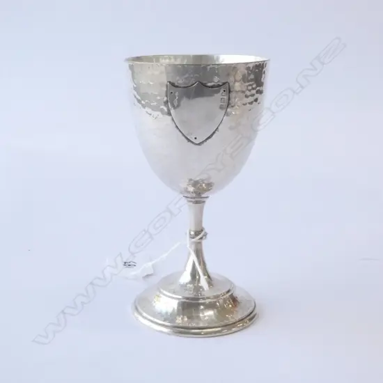 EP  CUP WITH STG SILVER APPLIED SHIELD H120 MM