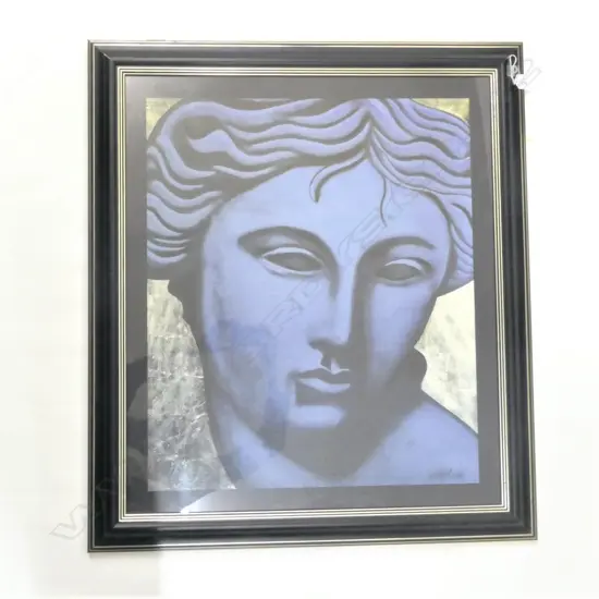'MEDUSA' FRAMED PRINT 615X520MM