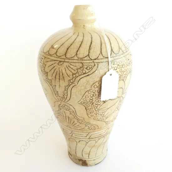 CIZHOU WARE VASE, H. 290MM 