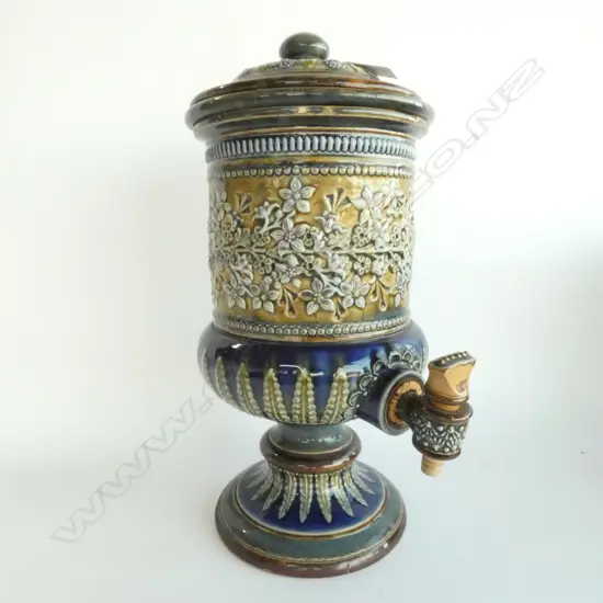 DOULTON LAMBETH 19TH CENT. SALT GLAZED STONEWARE WATER FILTER