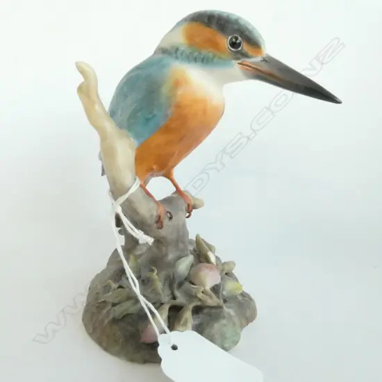 ROYAL CROWN DERBY KINGFISHER, H. 130MM