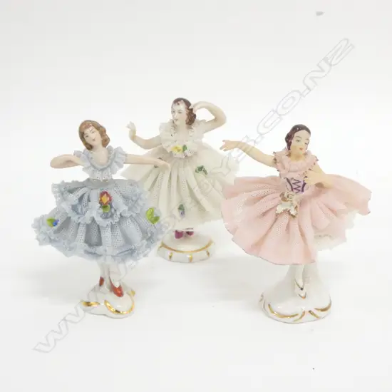 3 DRESDEN BALLERINAS SOME AF H. 80MM