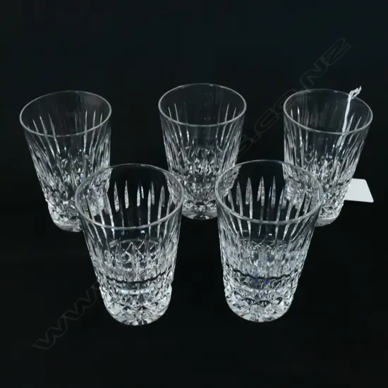 5 WATERFORD MAEVE TUMBLERS H. 90MM