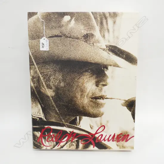 RALPH LAUREN BOOK BY RIZZOLI, CASED 400 X 310MM