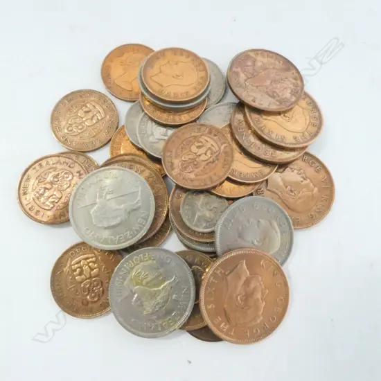 NZ PRE-DECIMAL COINS