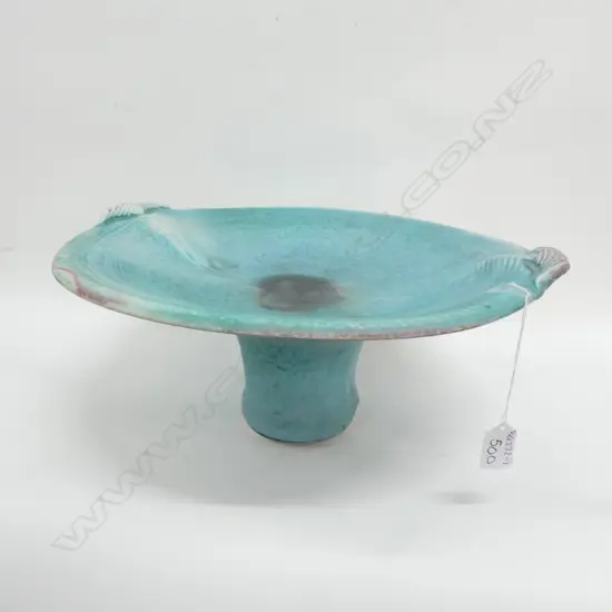 GREG BARRON LARGE STUDIO POTTERY TAZZA D440MM