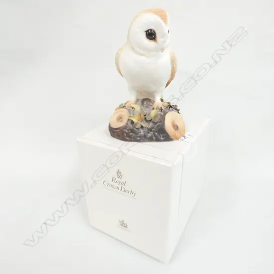 ROYAL CROWN DERBY BARN OWL, H. 150MM BOXED