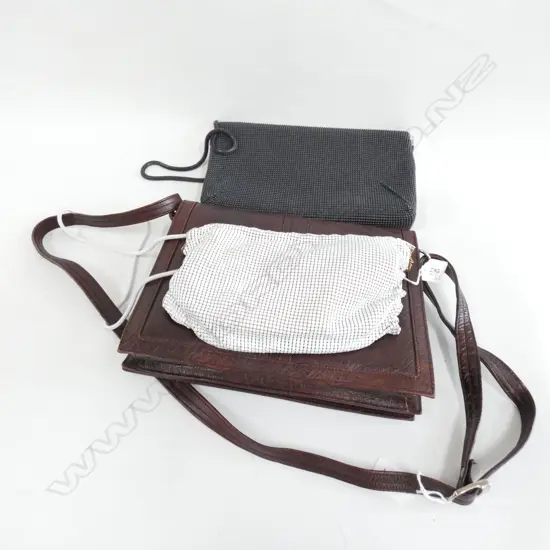 2 OROTON HANDBAGS + YSL LEATHER BAG