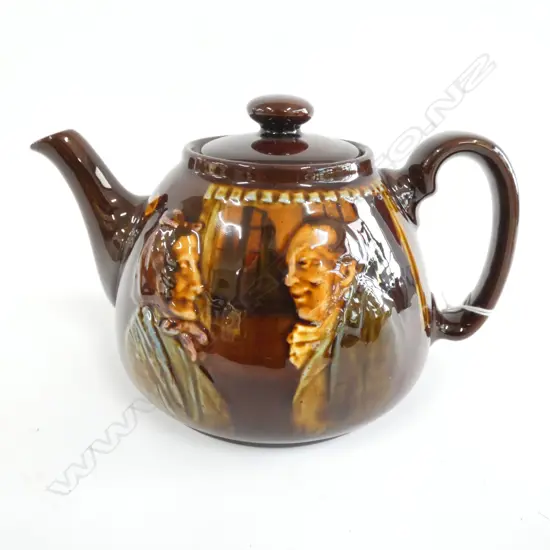 ROYAL DOULTON KINGSWARE TEAPOT,  L.150MM