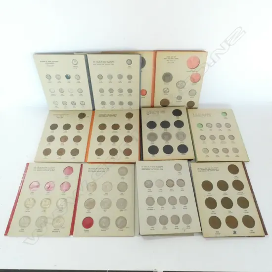 8 NZ COIN TYPE SETS