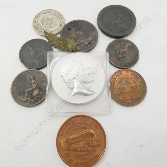 COLLECTION ASST. VINTAGE TOKENS 