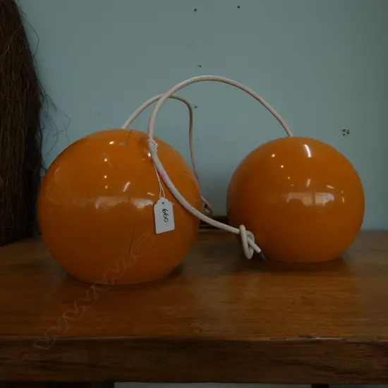 PR RETRO DANISH POULSEN CEILING LIGHTS H. 180MM