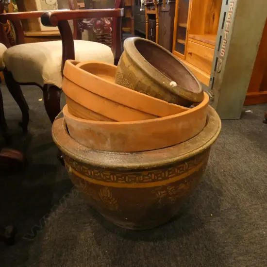 GARDEN PLANTER DRAGON POTS & TERRACOTTA POTS 510MM DIA