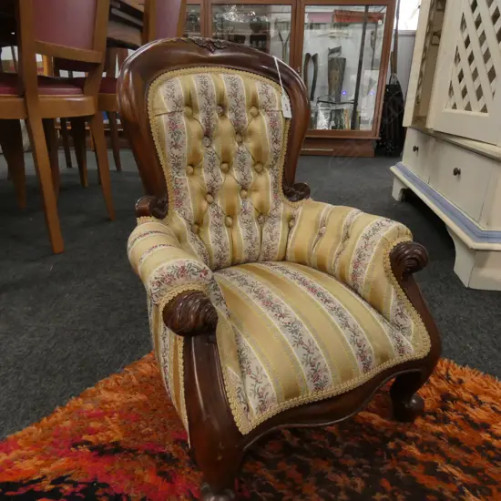 VICTORIAN STYLE CHILDS CHAIR H. 550MM