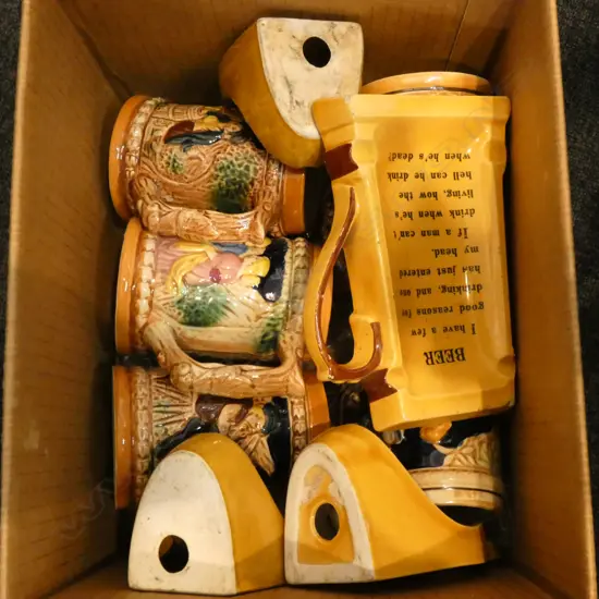BOX LOT STEINS ETC