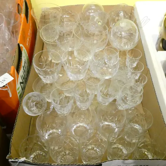 BOX LOT ASST. GLASSES 