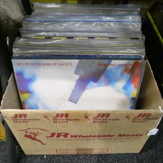 BOX LOT MIXED RECORDS