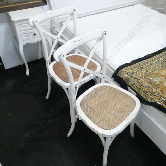 4 FRENCH STYLE CHAIRS 