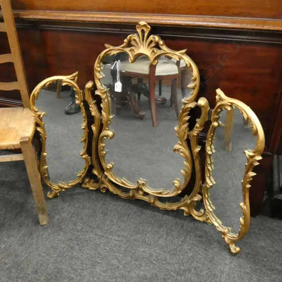  FOLDING VANITY MIRROR H. 740MM