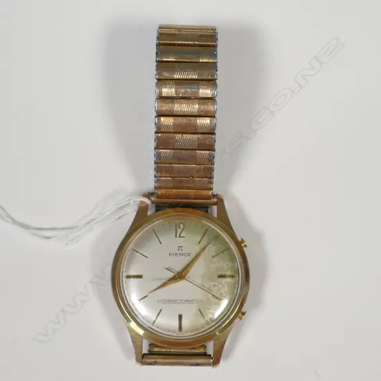 VINTAGE PIERCE CORRECTOMATIC GENT'S WRISTWATCH