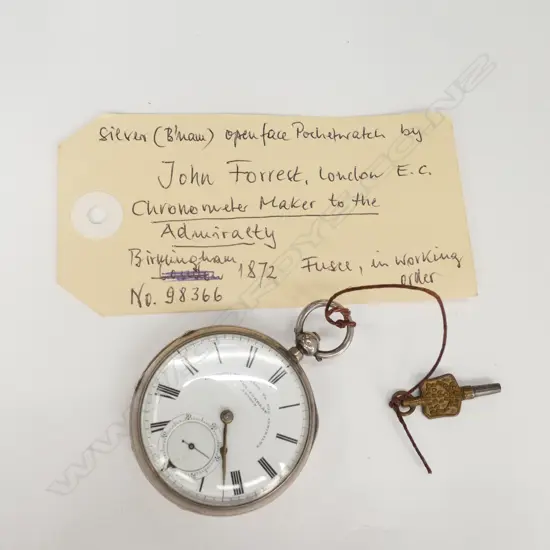 JOHN FORREST POCKETWATCH