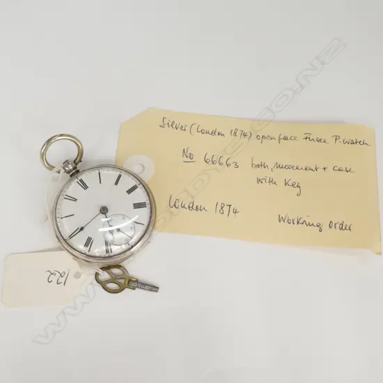 POCKETWATCH LONDON 1874 