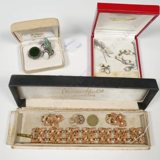 3 SMALL CASES OF ASST. JEWELLERY