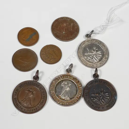 ASSTD SILVER & BRONZE BALLROOM DANCING MEDALS (UNUSUAL)