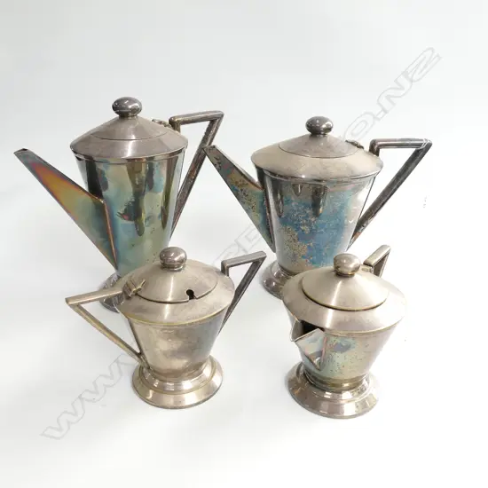 EP ART DECO TEA / COFFEE SERVICE