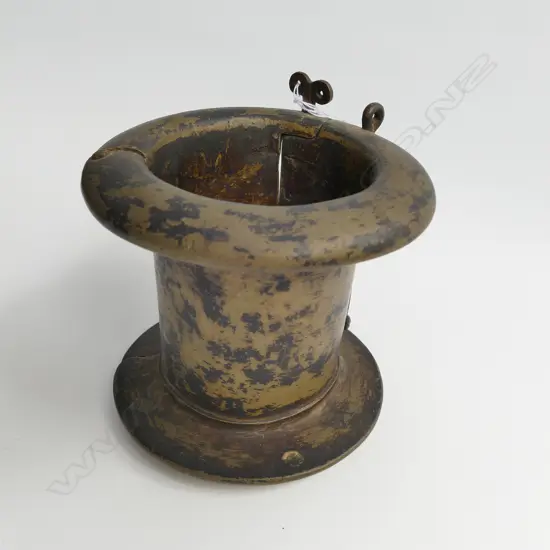 OLD SENUFO BRONZE WIDE CURRENY BRACELET