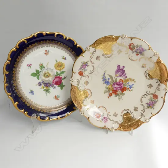 2 LARGE ARZBERG PLATES 300MM DIA