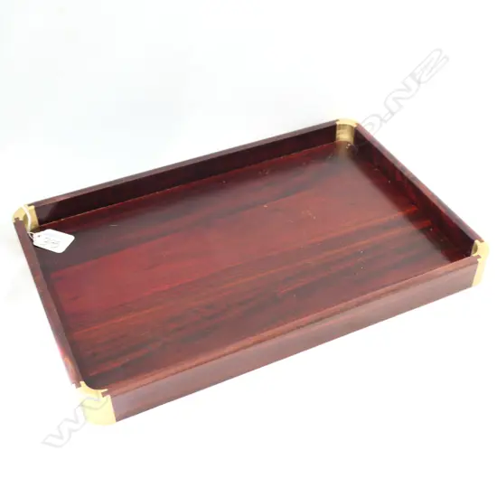 CHINESE ROSEWOOD TRAY 360MM L