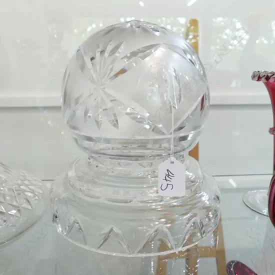 WEBB CORBETT CRYSTAL LIGHT FITTING 220MM H