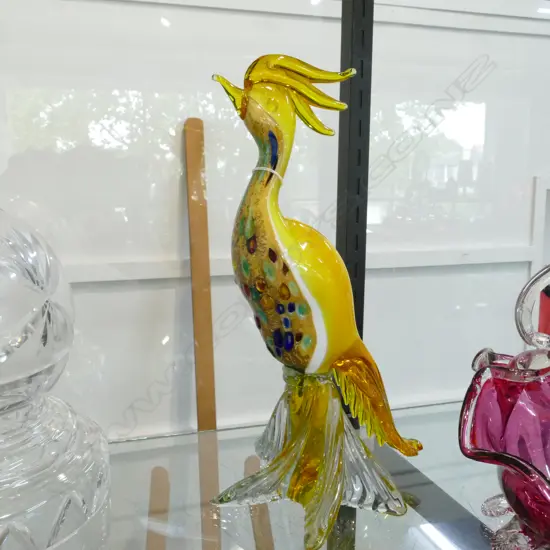 MURANO GLASS COCKATOO 1950S ?