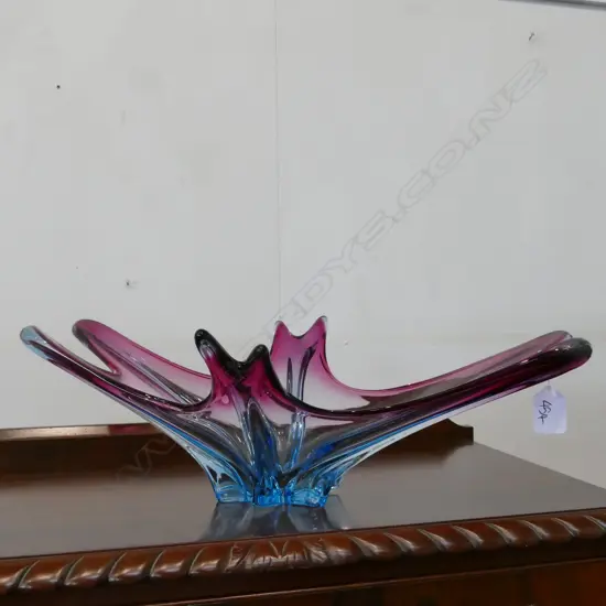 MARANO GLASS VASE 500MM W