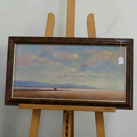 COLIN C WYNN ALKYD ON PANEL NELSON 590 X 280 MM