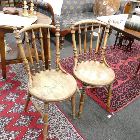 PR TURNED COUNTRY SPINDLE CHAIRS